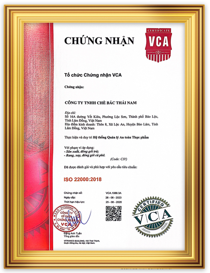 Công Ty TNHH Chè Bắc Thái Nam